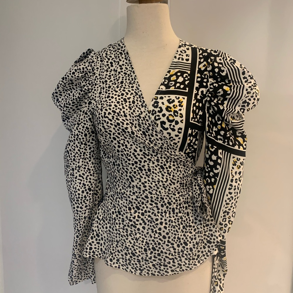 Ina Wrap Blouse